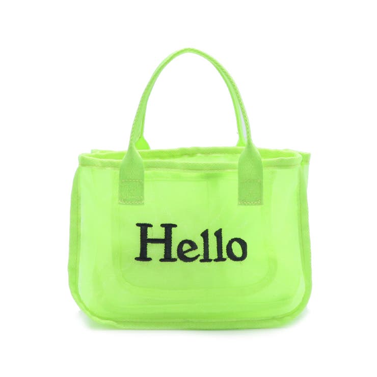 hello ロゴ メッシュ バッグインバッグ 15-5018[品番：KMGB0000310
