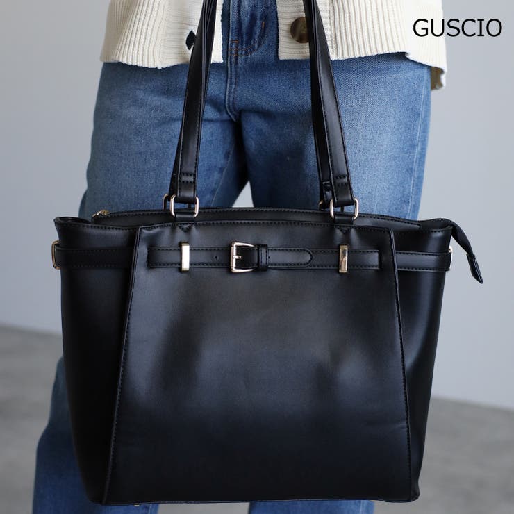 トートバッグ ベルトデザイン ポーチ付き | GUSCIO | 詳細画像21 
