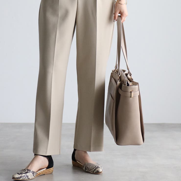 トートバッグ ベルトデザイン ポーチ付き | GUSCIO | 詳細画像3 