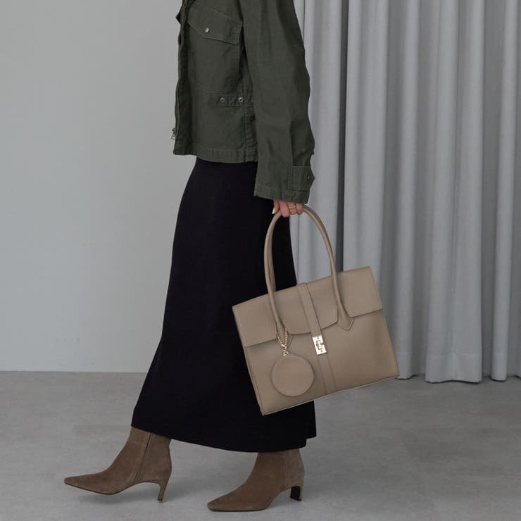 @BAILA掲載 A4＆PC収納 チャーム付き | GUSCIO | 詳細画像6 