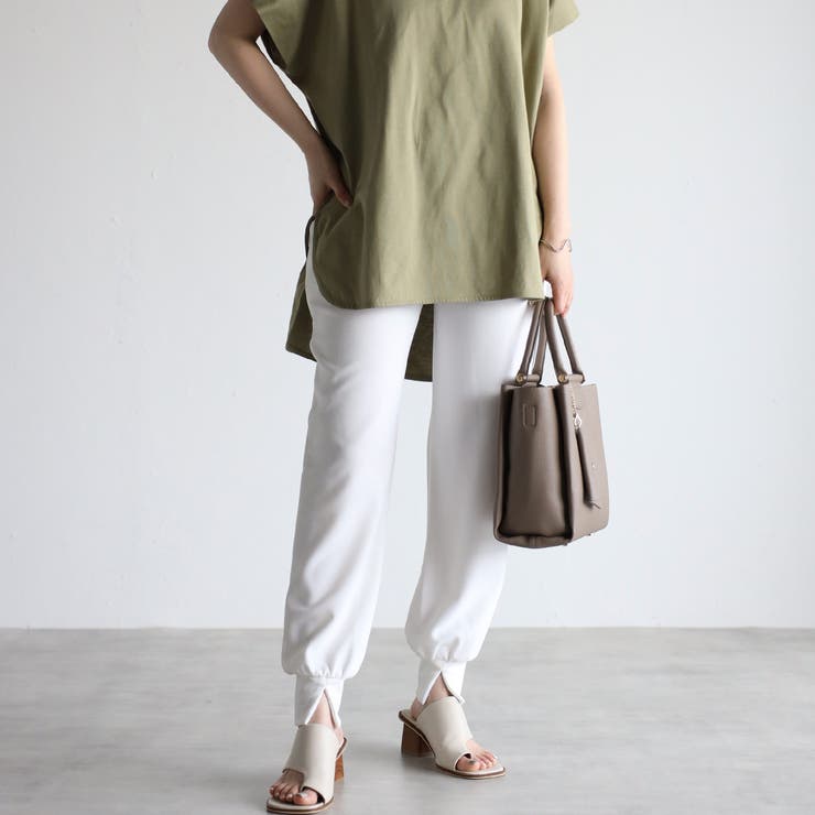 雑誌oggi掲載 あおりポケット付き収納便利 2wayトートバッグ | GUSCIO | 詳細画像14 