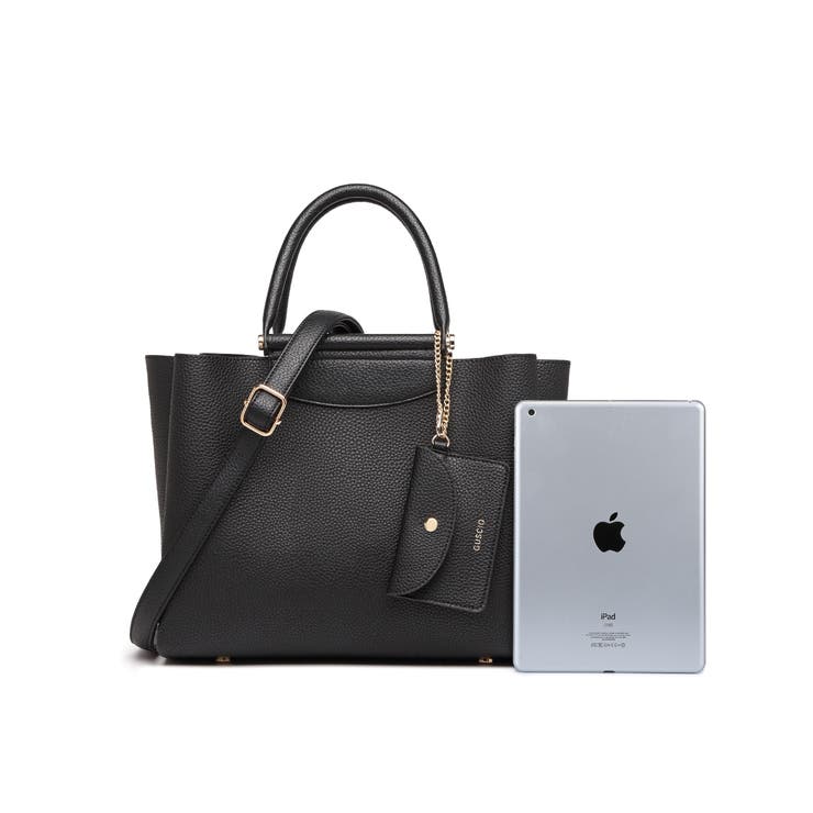 雑誌oggi掲載 あおりポケット付き収納便利 2wayトートバッグ | GUSCIO | 詳細画像39 