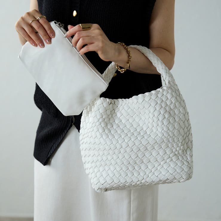 メッシュワンショルダーミニトートバッグ ポーチ付き 17-1161 | GUSCIO | 詳細画像22 