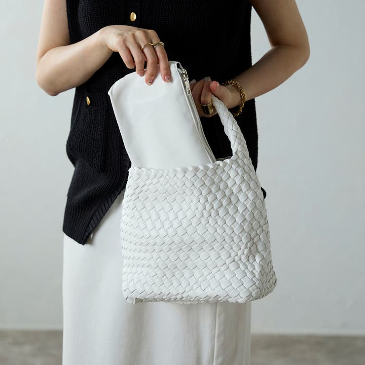 メッシュワンショルダーミニトートバッグ ポーチ付き 17-1161 | GUSCIO | 詳細画像23 