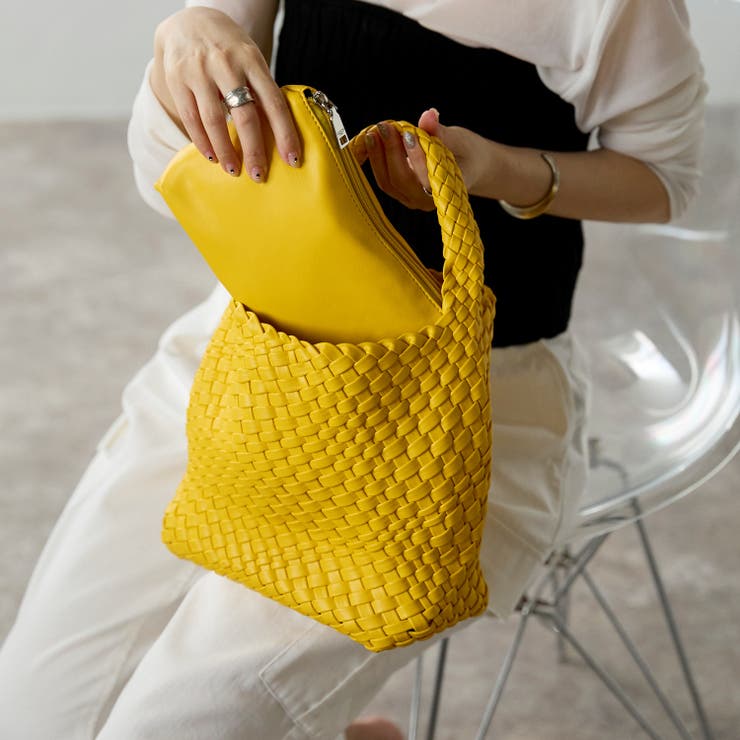 メッシュワンショルダーミニトートバッグ ポーチ付き 17-1161 | GUSCIO | 詳細画像40 