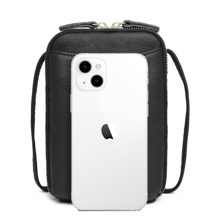 iPhone用❗️女神様コンチョ➕3ポケット＆ホック留め イタリア本