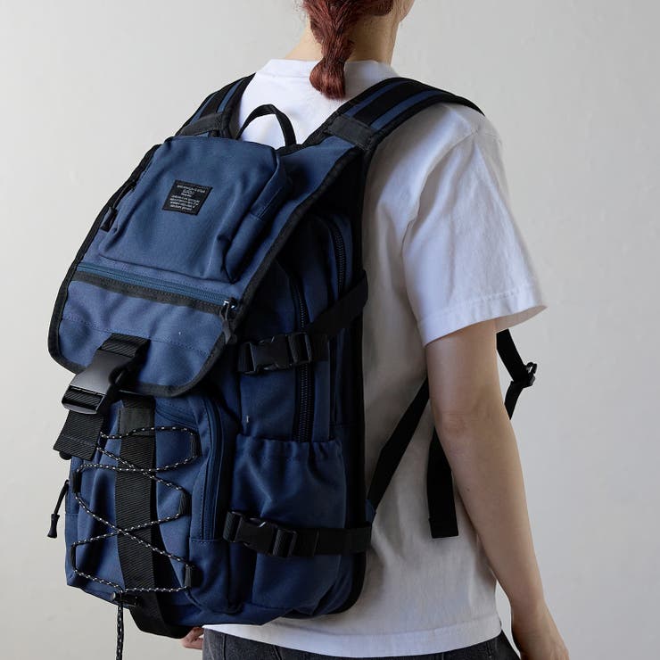 リュックバックパック 大容量 ポケット充実 男女兼用 19-8088[品番