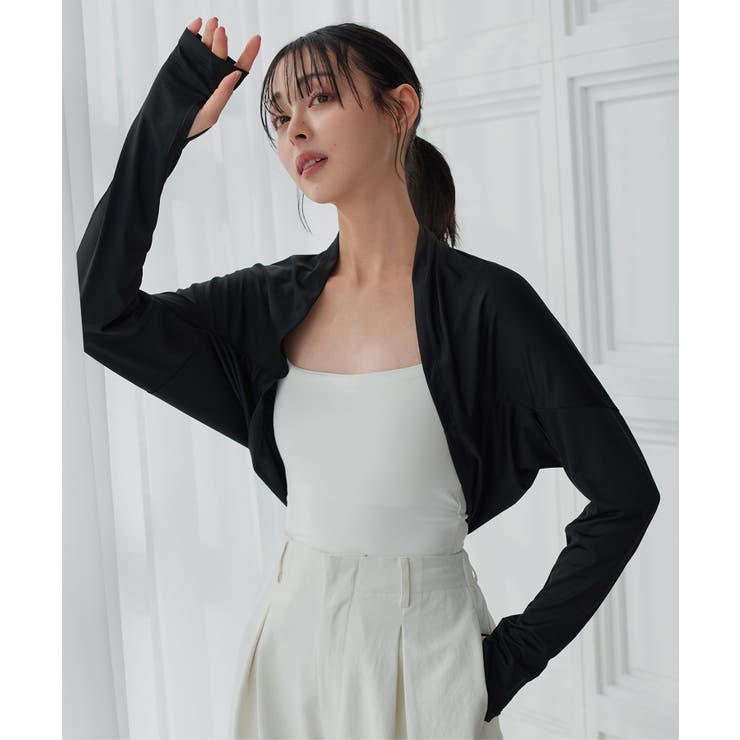 ブラック | [ UVカット＆接触冷感 ] | KOBE LETTUCE