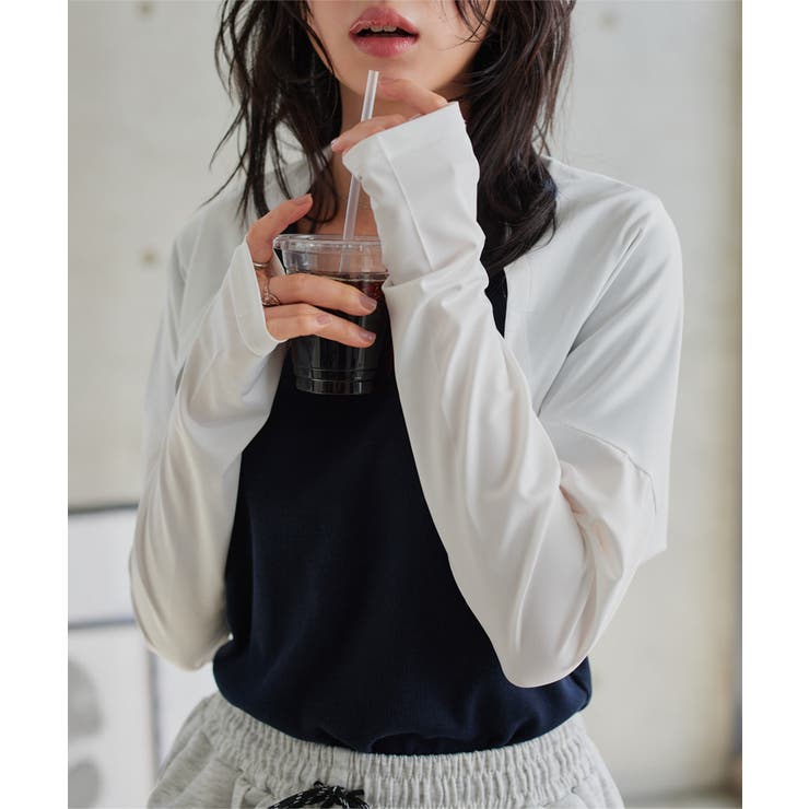 ホワイト | [ UVカット＆接触冷感 ] | KOBE LETTUCE