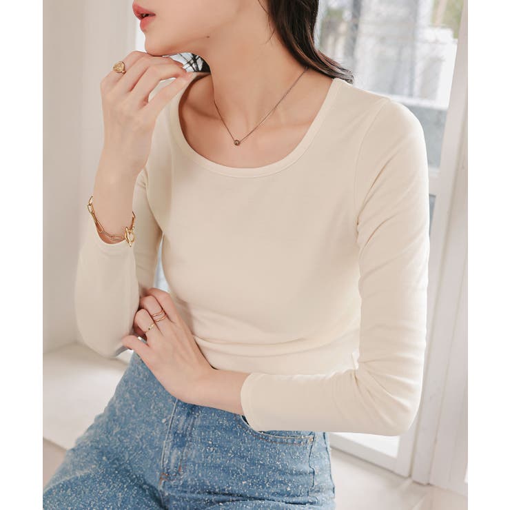 エクリュ | 選べる2タイプ スムースカットソーロンT［C7705］ ロンt | KOBE LETTUCE