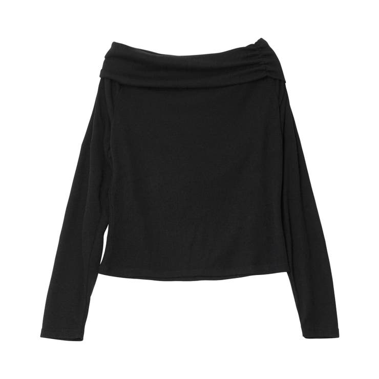 ブラック | オフショルロンT［C7796］ オフショル トップス | KOBE LETTUCE