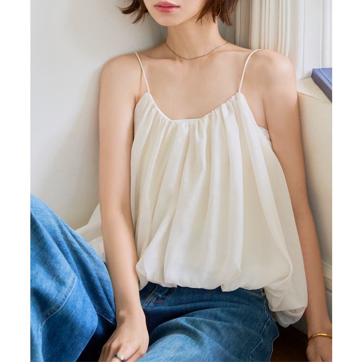 エクリュ | バルーンキャミトップス［C7898］ キャミトップス バルーンシルエット | KOBE LETTUCE