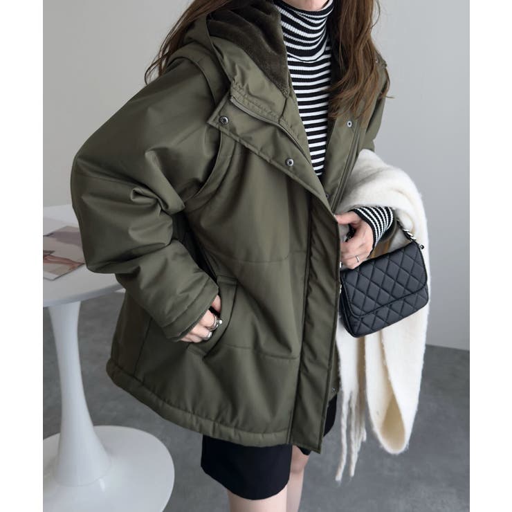 レディースアウター FREE'S MART（フリーズマート）の「◇[袖取り外し可]2WAY中綿