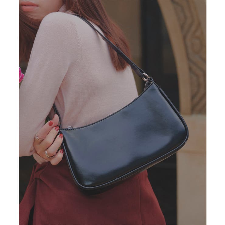 ブラック | ホーボーショルダーバッグ ホーボーショルダーバッグ レディース | KOBE LETTUCE