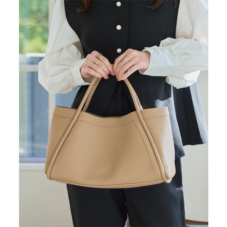 ポーチ付きショルダーバッグ ポーチ付き トートバッグ[品番