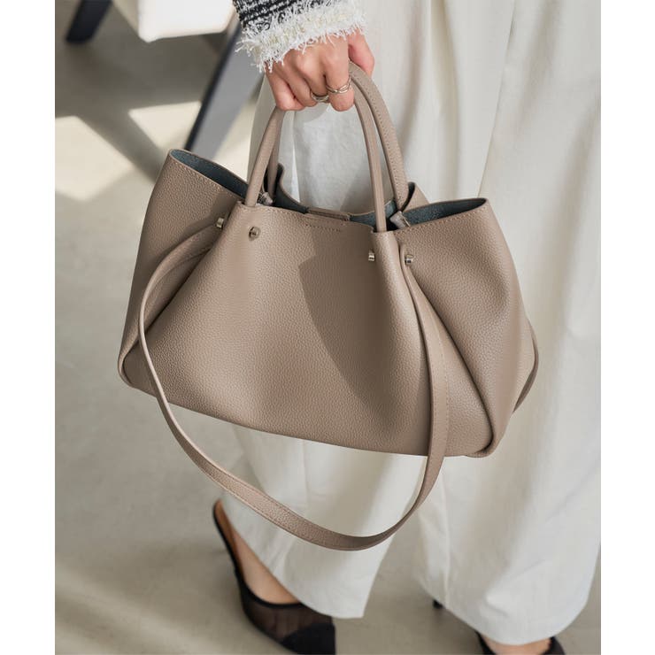 グレージュ | 2wayハンドバッグ［B1664］ 2way ハンドバッグ | KOBE LETTUCE