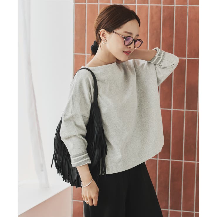 グレー×ボーダー | [ 田中亜希子さんコラボ ] | KOBE LETTUCE