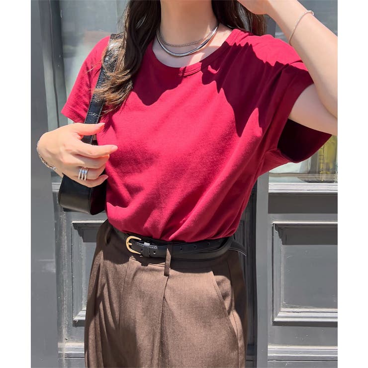 レッド | tシャツ Tシャツ ベーシック | KOBE LETTUCE