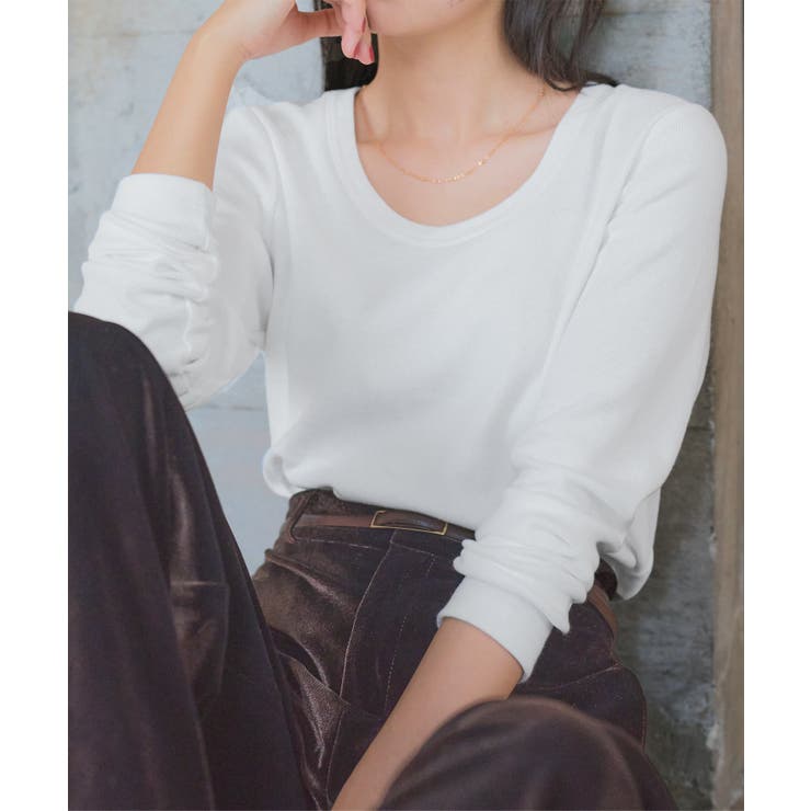 トップス u. KOEISTORE カットソー レディース トップス 長袖 Tシャツ 七分袖