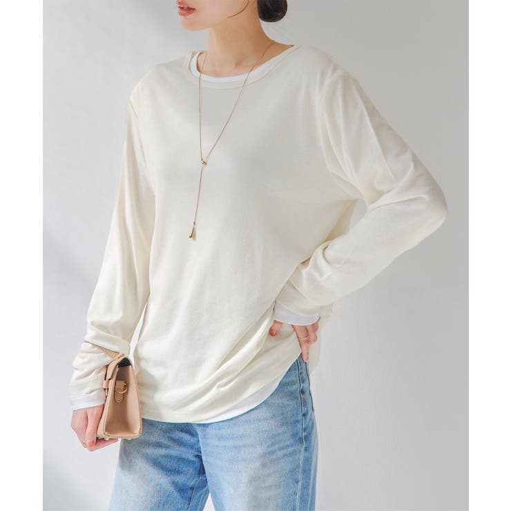 エクリュ | 究極のシアーT 選べる3タイプ スラブシアーT［C7325］半袖 | KOBE LETTUCE