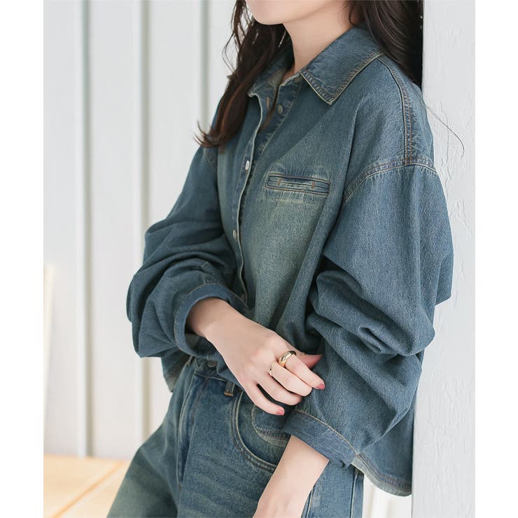 ヴィンテージ | コクーンデニムシャツ［C7395］ | KOBE LETTUCE