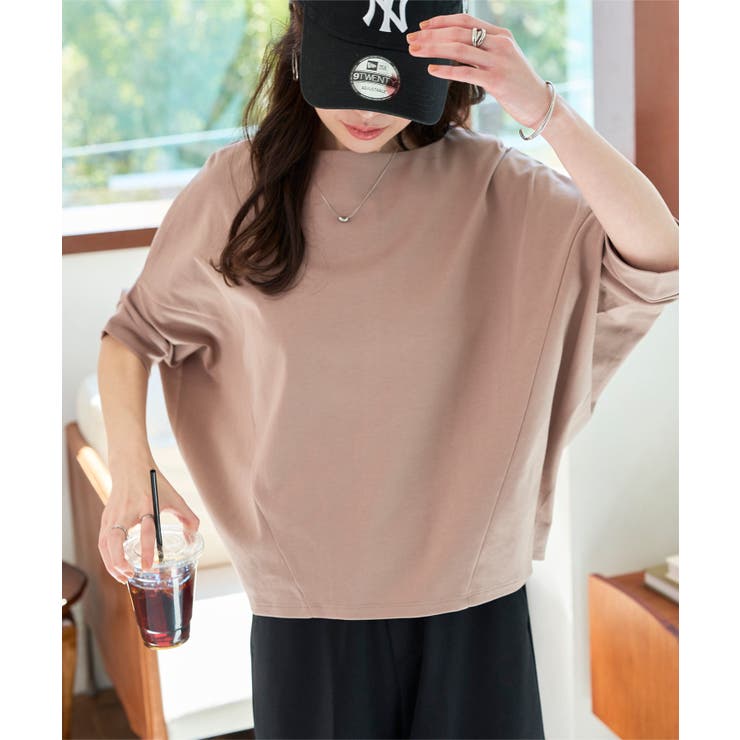 M L 選べるサイズ ] ゆったりドルマンTシャツ［C7400］[品番