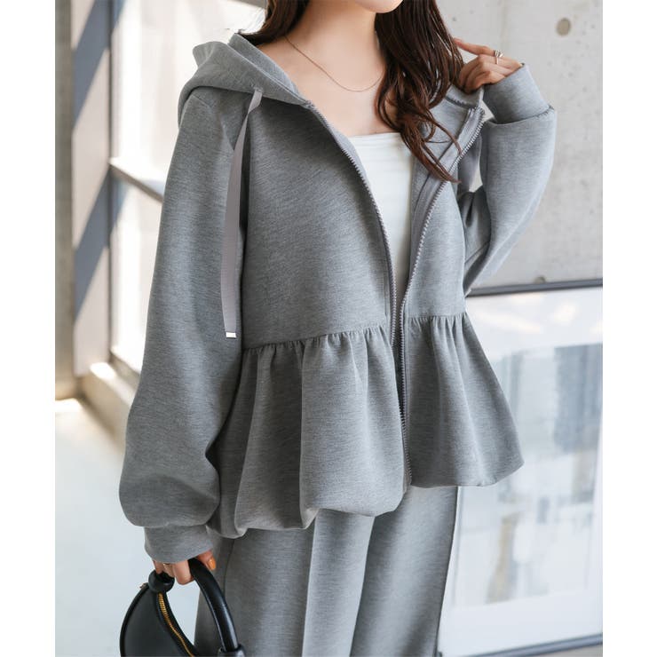 ダイバー裾バルーンパーカーダイバー 裾バルーン パーカー[品番