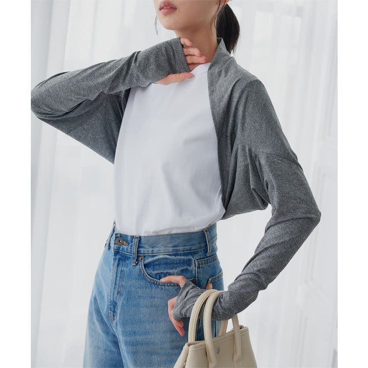 杢グレー | [ UVカット＆接触冷感 ] | KOBE LETTUCE