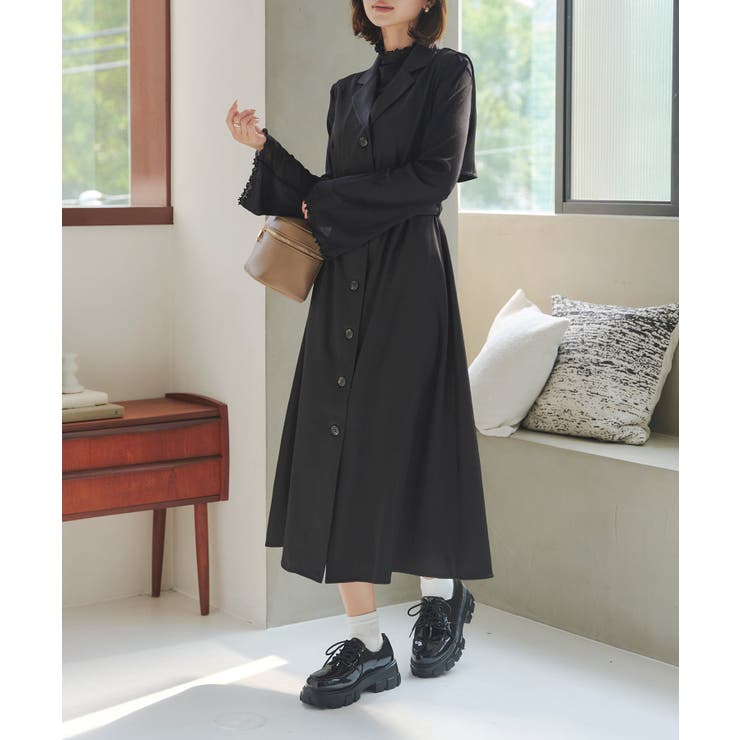2wayロングジレワンピース［E3433］[品番：KO000014646]｜KOBE