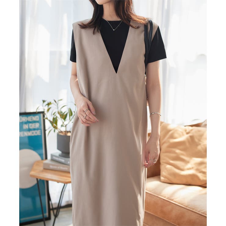 ワンピース white55様 新品☆Dazzle BAD ロングワンピース フロントカット