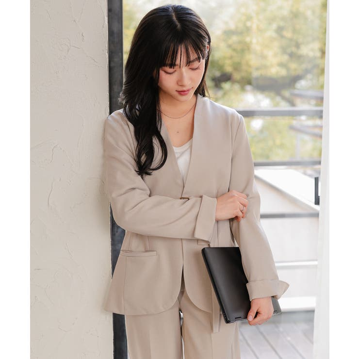 ベージュ | [ オフィスカジュアル ] | KOBE LETTUCE