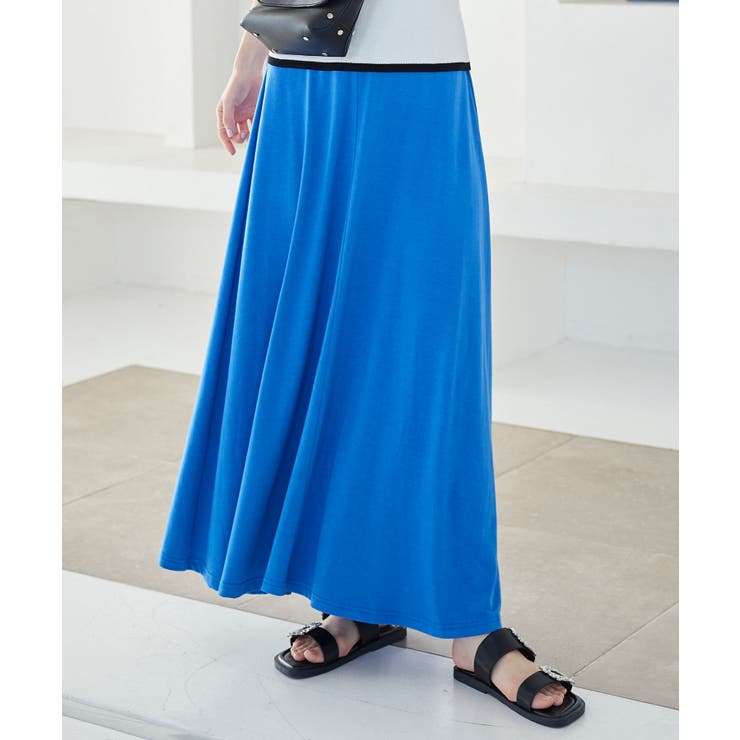 サマーブルー | 2丈カットソーマキシスカート［M2472］ | KOBE LETTUCE