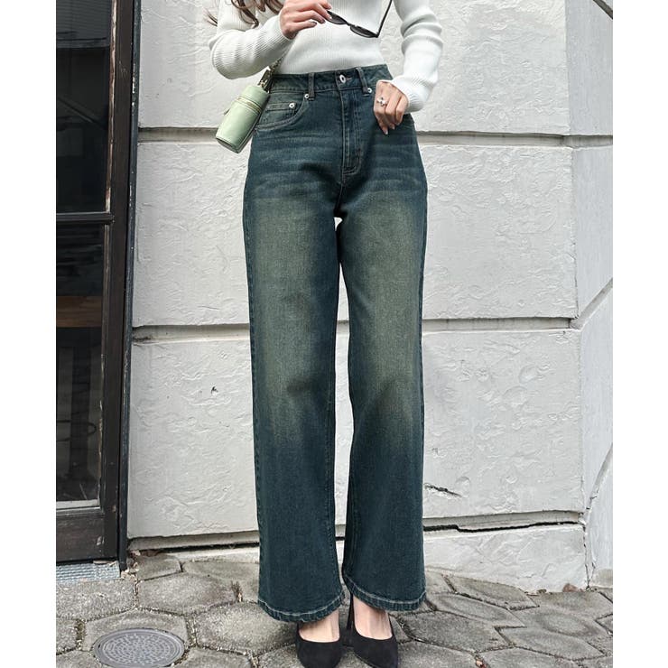 濃紺 ワイドデニム WIDE DENIM ワイドデニム / woadblue | ファッション通販 【公式