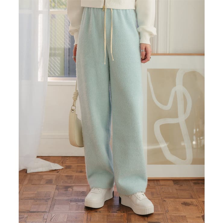 ブルー | シャギーパンツ シャギーパンツ レディース | KOBE LETTUCE