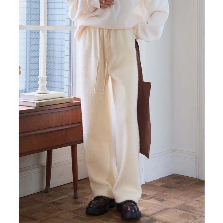 アイボリー | シャギーパンツ シャギーパンツ レディース | KOBE LETTUCE