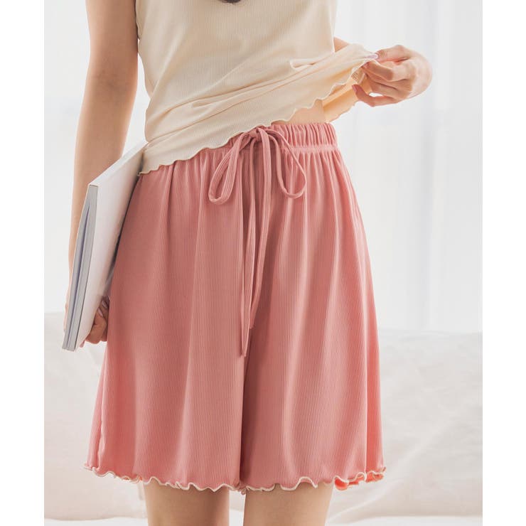 ピンク | メロウショートパンツ［M4460］メロウショートパンツ レディース 春 | KOBE LETTUCE
