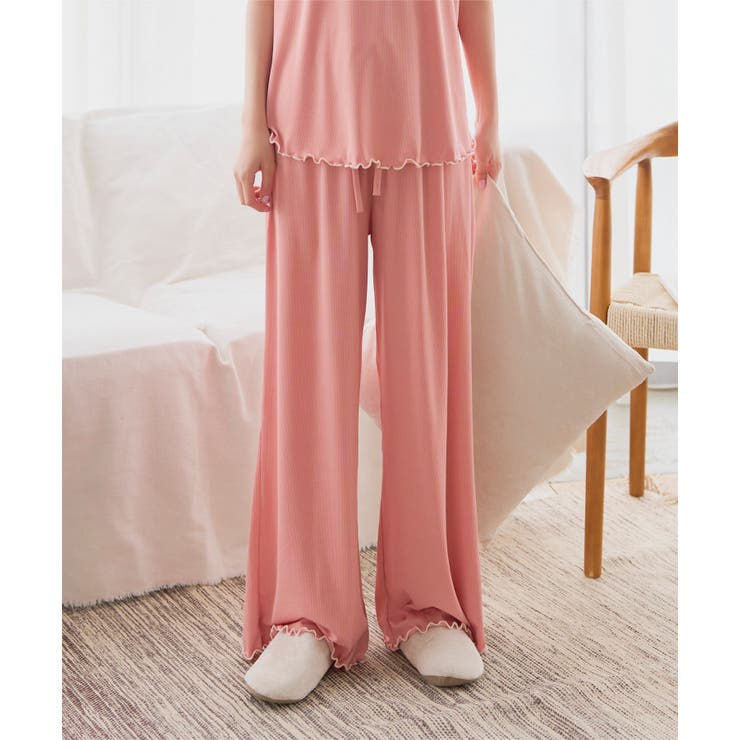 ピンク | メロウロングパンツ［M4461］メロウロングパンツ レディース 春 | KOBE LETTUCE