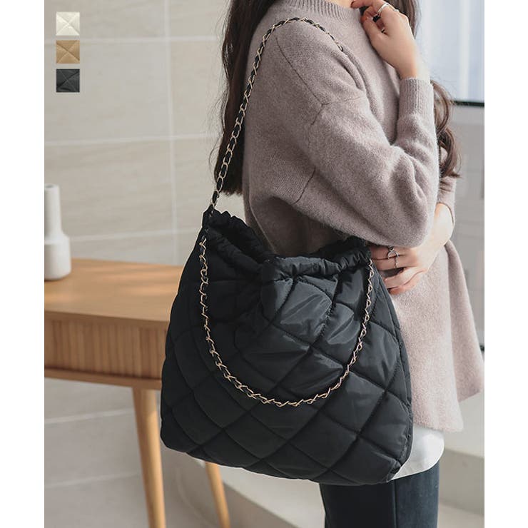 ポーチ付き キルティングトートバッグ［B1578］ | KOBE LETTUCE | 詳細画像1 