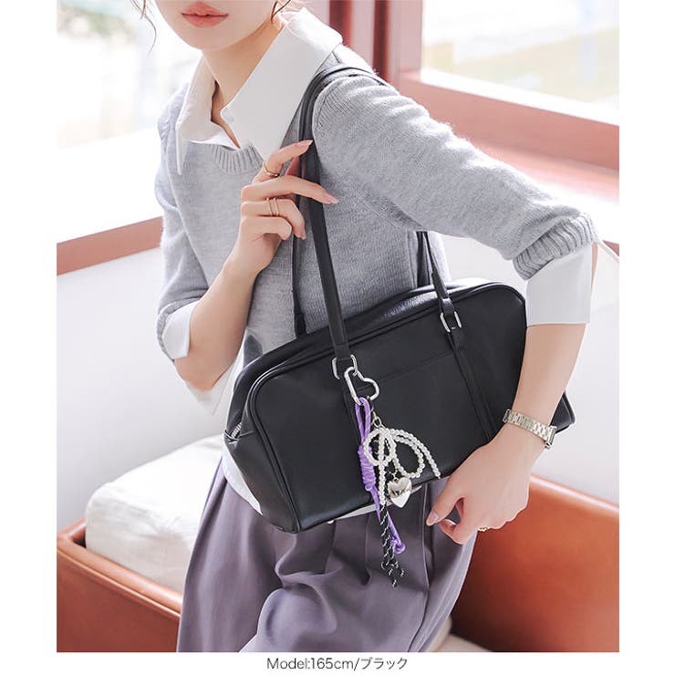 横長ボストンバッグ［B1602］[品番：KO000015083]｜KOBE LETTUCE