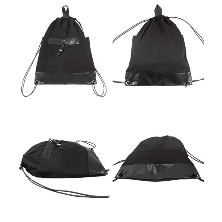 撥水加工異素材切り替えリュック［B1608］ | KOBE LETTUCE | 詳細画像12 