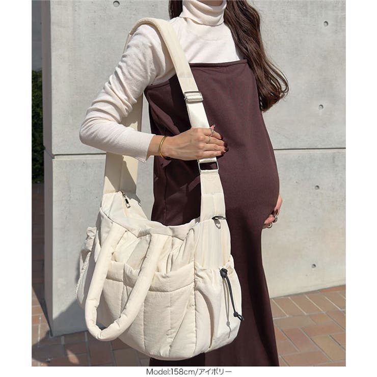 ストライプキルトマザーズバッグ マザーズバッグ ストライプキルトマザーズバッグ | KOBE LETTUCE | 詳細画像11 