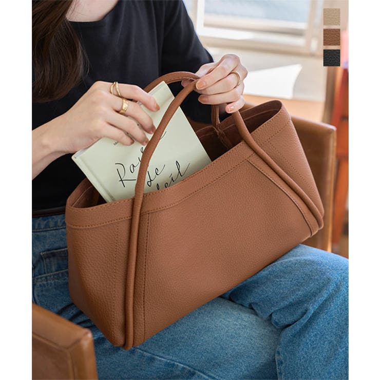 ポーチ付きショルダーバッグ ポーチ付き トートバッグ[品番