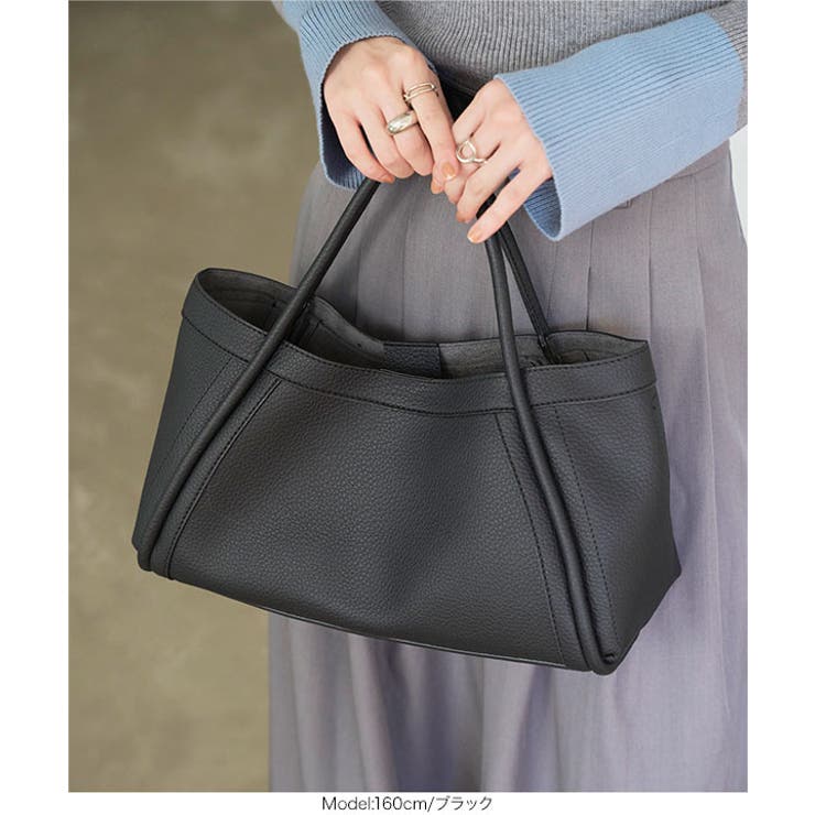 ポーチ付きショルダーバッグ ポーチ付き トートバッグ[品番