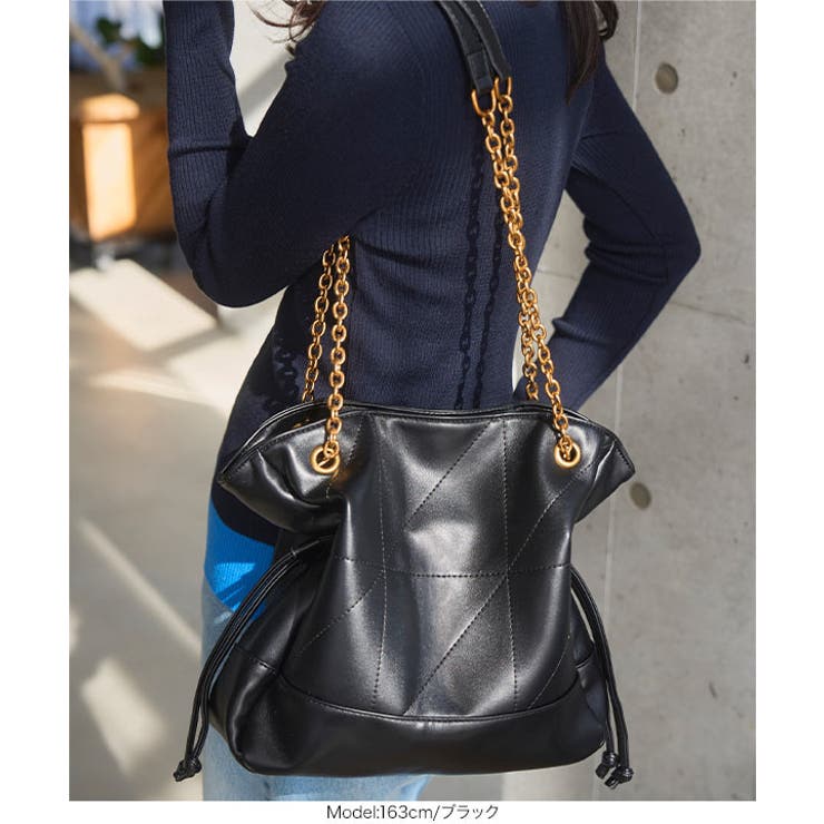 キルトデザインチェーンショルダーバッグ キルトデザインチェーンショルダーバッグ | KOBE LETTUCE | 詳細画像8 