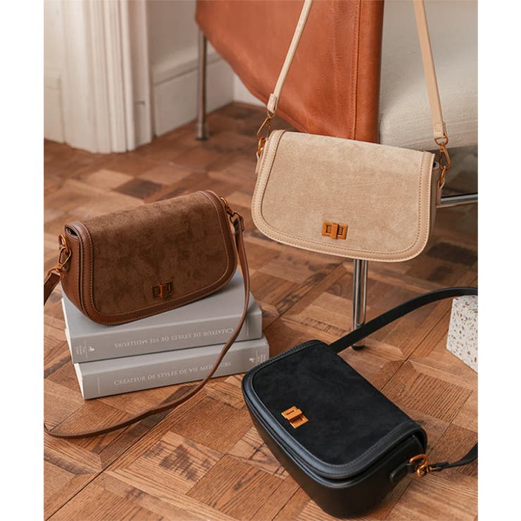 スウェードショルダーバッグ［B1661］ スエード ショルダーバッグ | KOBE LETTUCE | 詳細画像1 