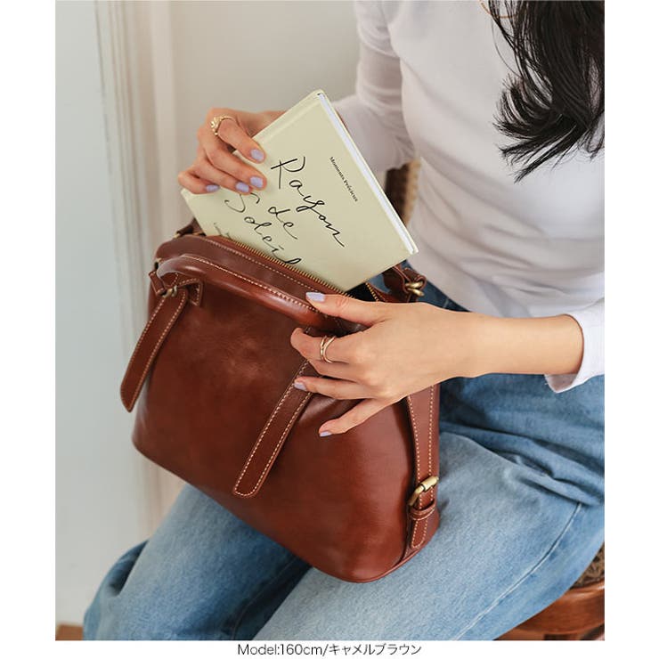 スクエアボストンバッグ［B1672］ スクエアボストンバッグ レディース | KOBE LETTUCE | 詳細画像3 