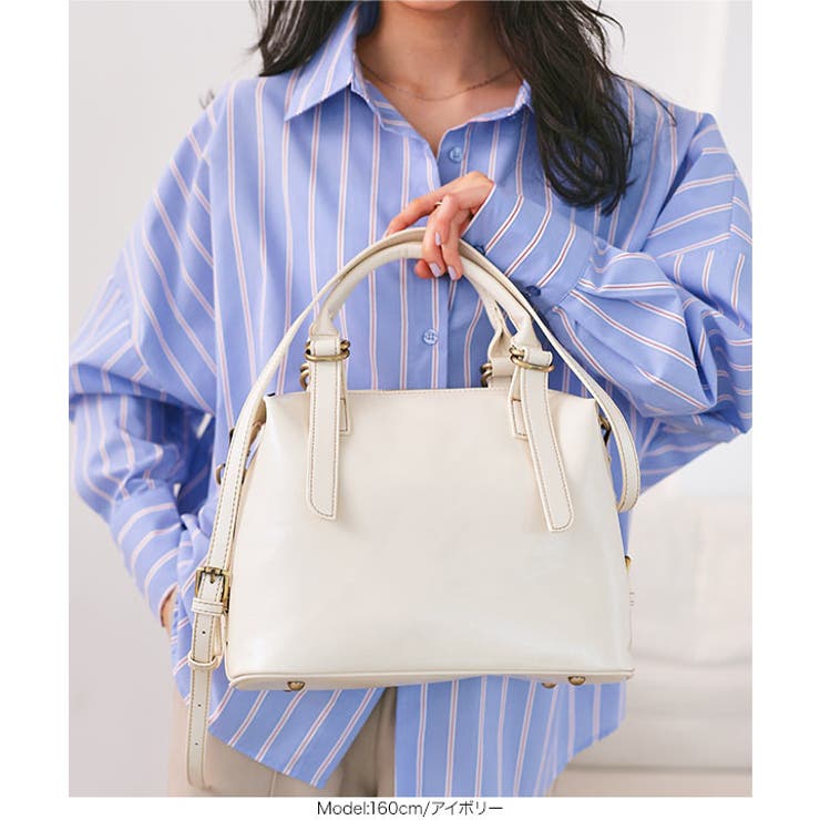 スクエアボストンバッグ［B1672］ スクエアボストンバッグ レディース | KOBE LETTUCE | 詳細画像4 