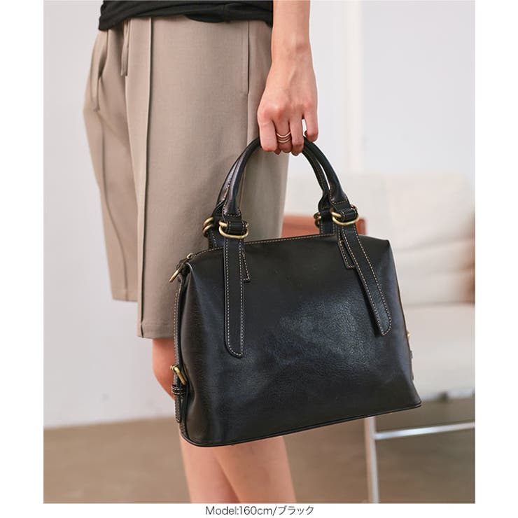 スクエアボストンバッグ［B1672］ スクエアボストンバッグ レディース | KOBE LETTUCE | 詳細画像7 