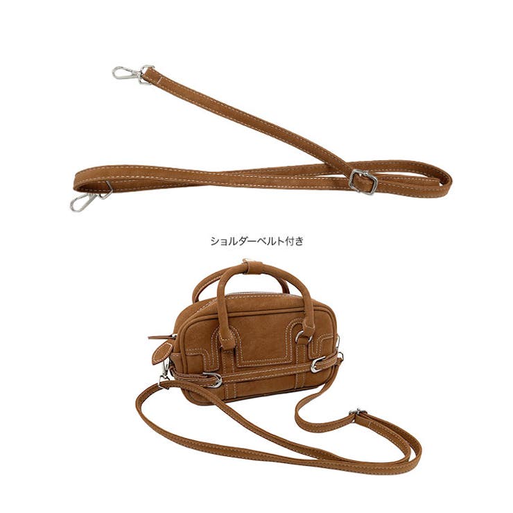 ステッチデザインショルダーバッグ［B1673］ | KOBE LETTUCE | 詳細画像14 