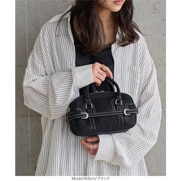 ステッチデザインショルダーバッグ［B1673］ | KOBE LETTUCE | 詳細画像7 